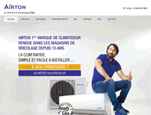 Tablet Screenshot of airton.fr